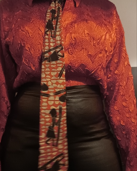 African Tribute Tie - Picture 3 of 4